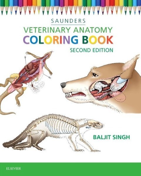 Cover: 9781455776849 | Veterinary Anatomy Coloring Book | Taschenbuch | Englisch | 2015