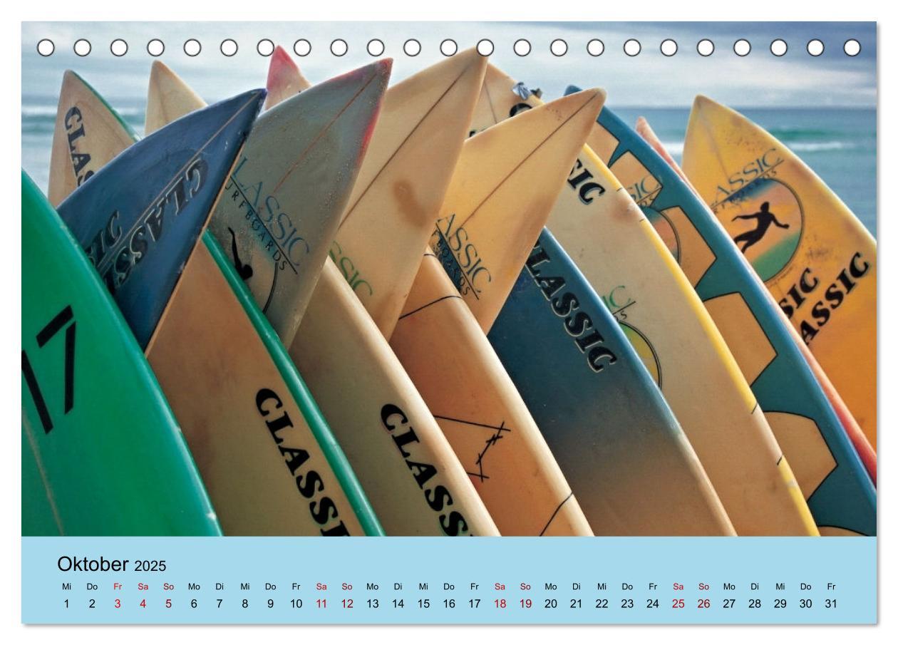 Bild: 9783435008421 | Nazare (Tischkalender 2025 DIN A5 quer), CALVENDO Monatskalender