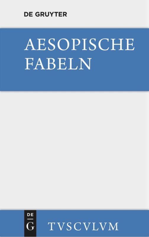 Cover: 9783110360400 | Aesopische Fabeln | Aesop | Buch | Deutsch | De Gruyter