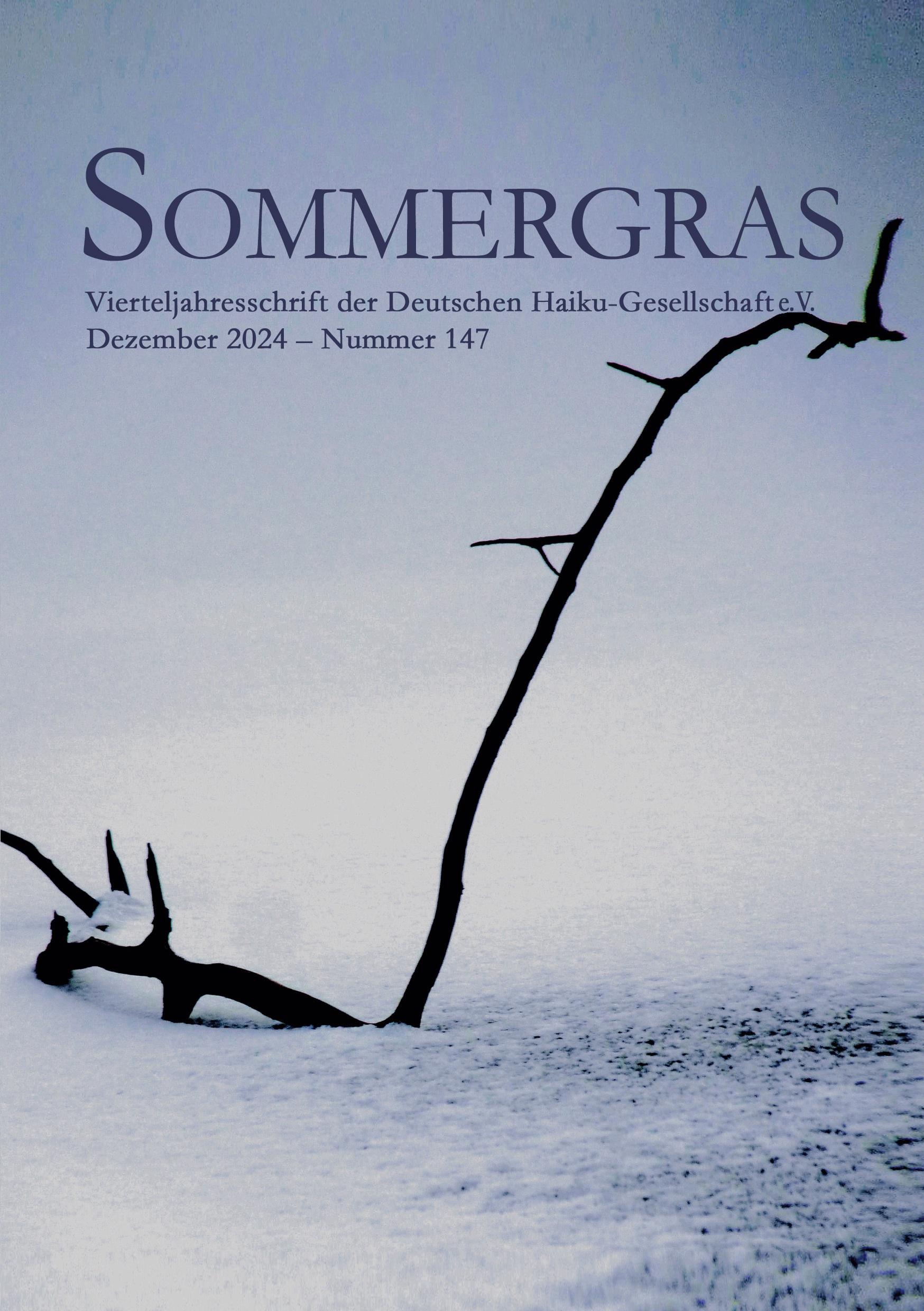 Cover: 9783759715593 | Sommergras 147 | Vierteljahreszeitschrift der DHG | (Hrsg. | Buch