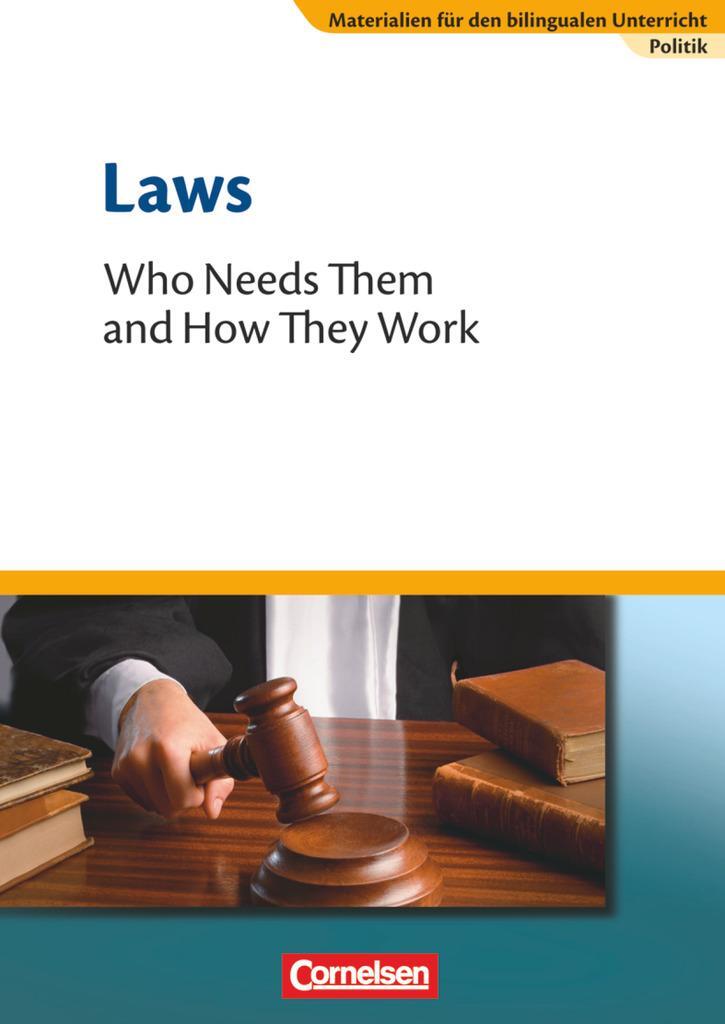 Cover: 9783464310991 | Materialien für den bilingualen Unterricht 8. Schuljahr. Laws - Who...