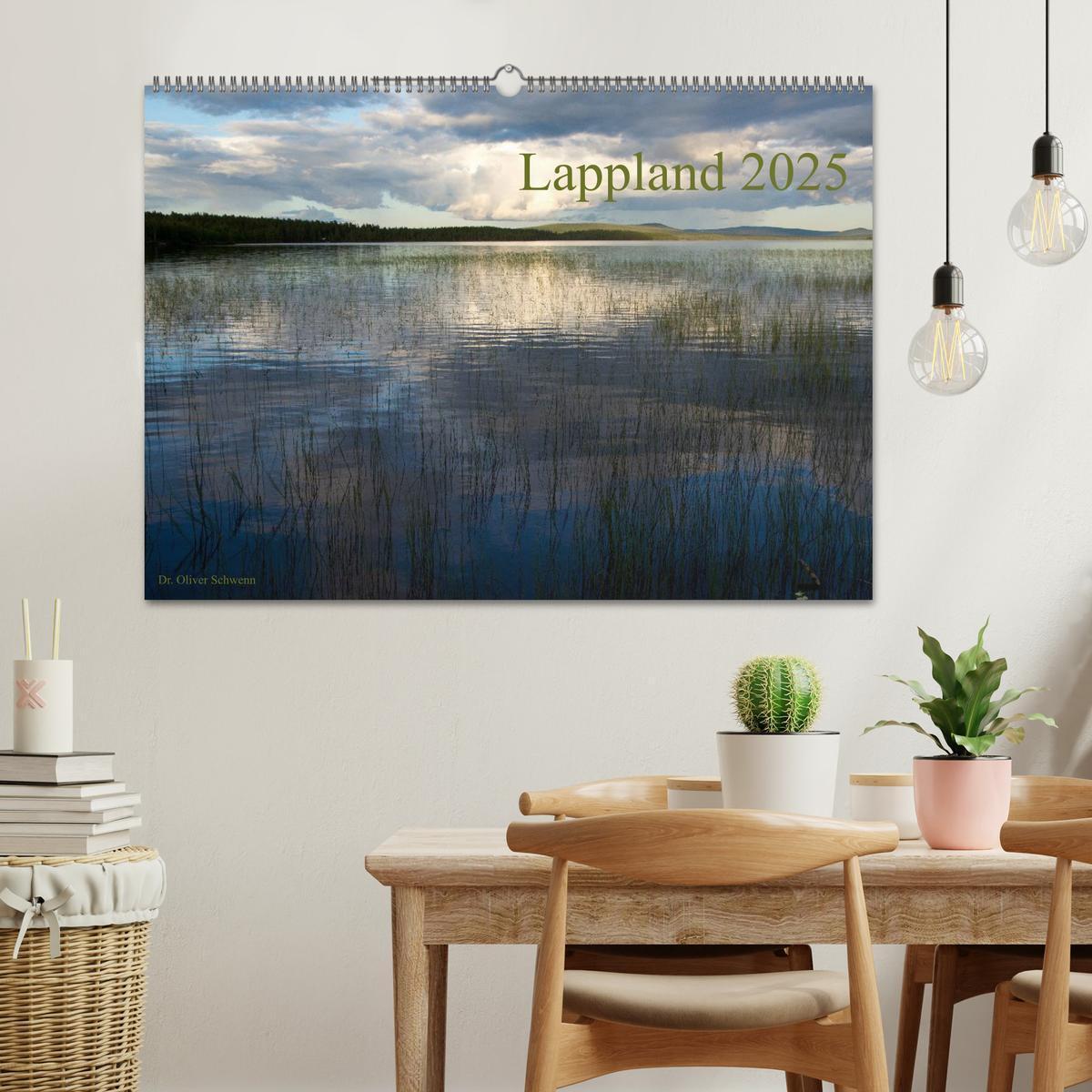 Bild: 9783435776863 | Lappland 2025 (Wandkalender 2025 DIN A2 quer), CALVENDO Monatskalender