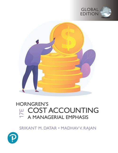 Cover: 9781292363240 | Horngren's Cost Accounting, Global Edition + MyLab Accounting, with...