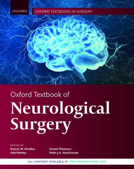 Cover: 9780198746706 | Oxford Textbook of Neurological Surgery | Ramez Kirollos (u. a.)