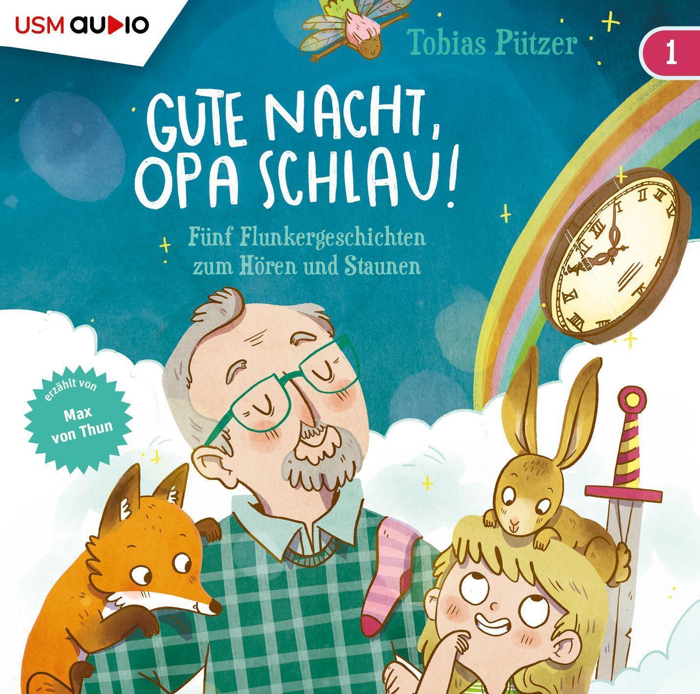 Cover: 9783803234148 | Gute Nacht, Opa Schlau! (Teil 1) | Tobias Pützer | Audio-CD | Deutsch
