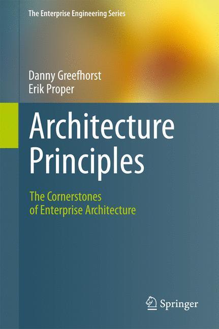 Cover: 9783642202780 | Architecture Principles | The Cornerstones of Enterprise Architecture