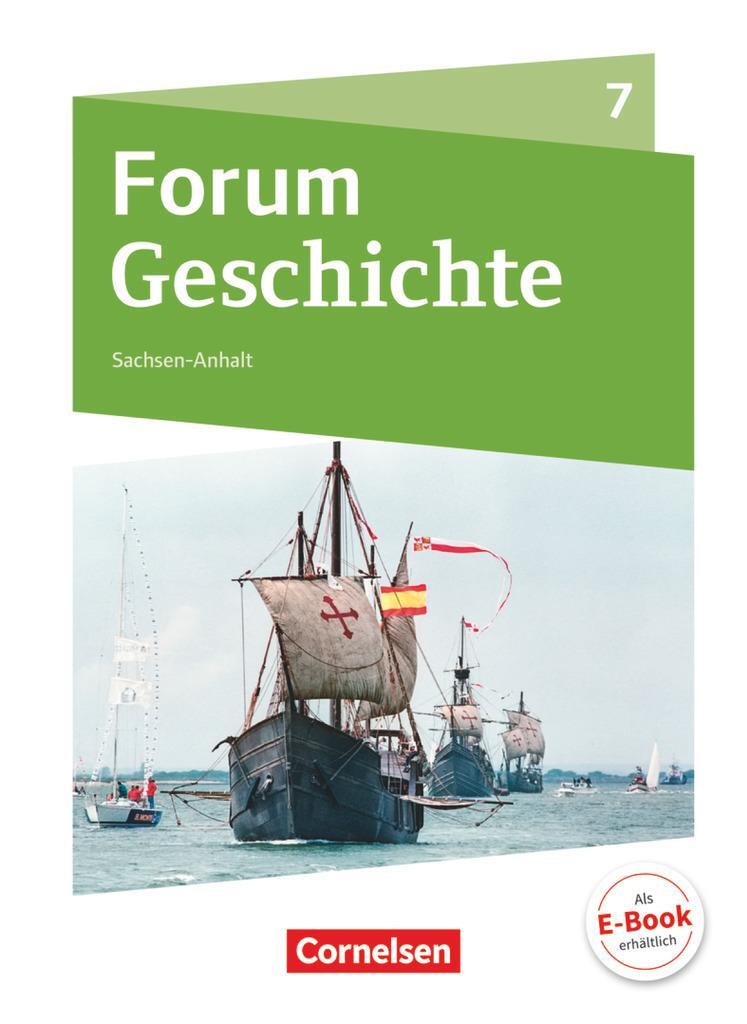 Cover: 9783464643433 | Forum Geschichte 7. Schuljahr - Gymnasium Sachsen-Anhalt - Von den...