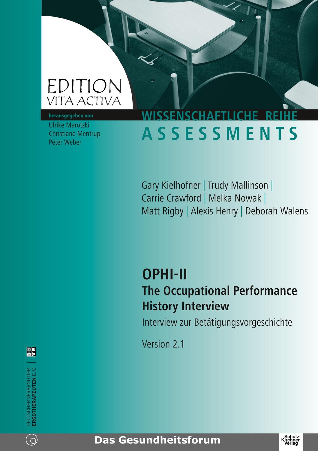 Cover: 9783824802739 | OPHI-II. The Occupational Performance History Interview | Kielhofner
