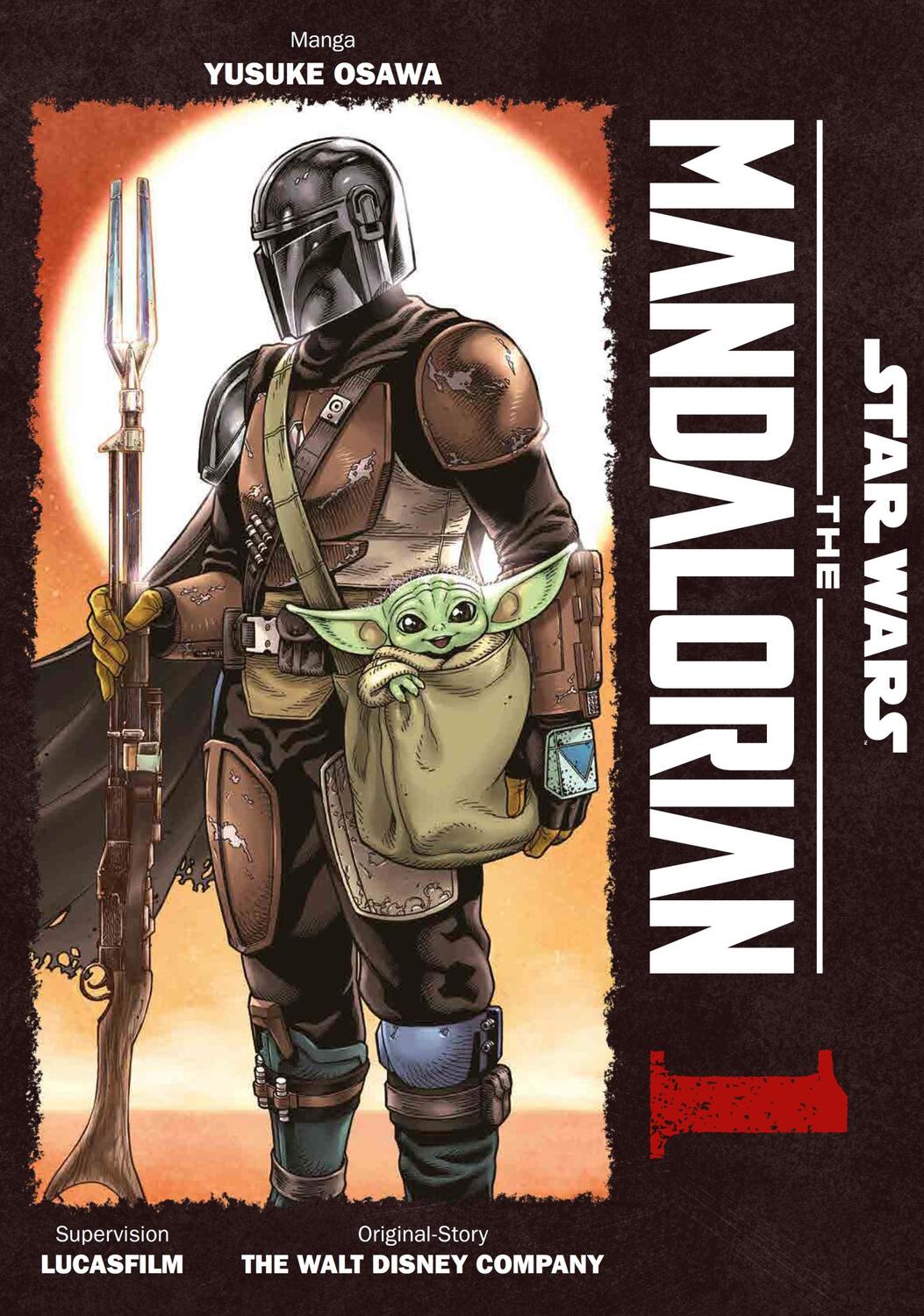 Cover: 9783741632433 | Star Wars: The Mandalorian (Manga) 01 | Bd. 1 | Yusuke Osawa | Buch