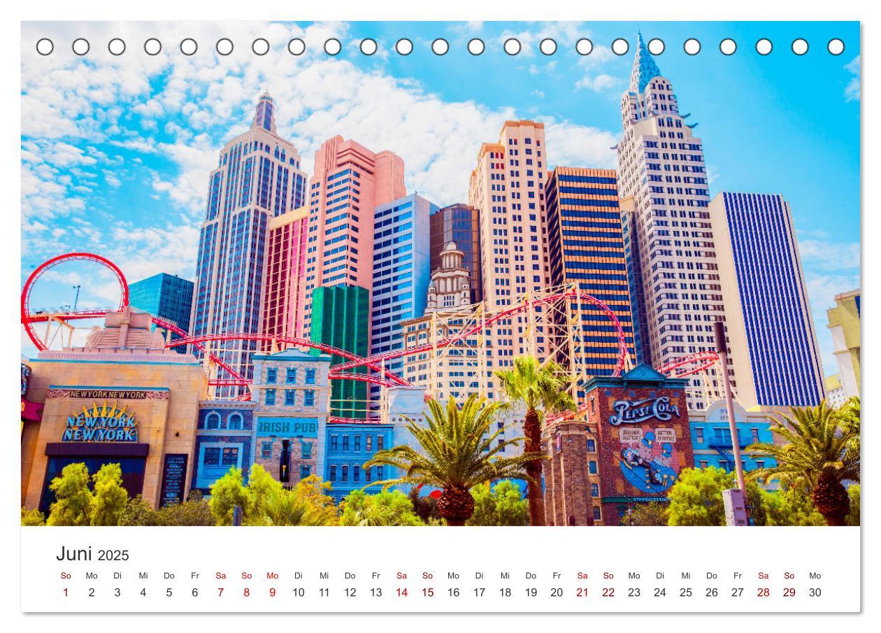 Bild: 9783383917431 | Las Vegas - Die Hauptstadt der Unterhaltung. (Tischkalender 2025...