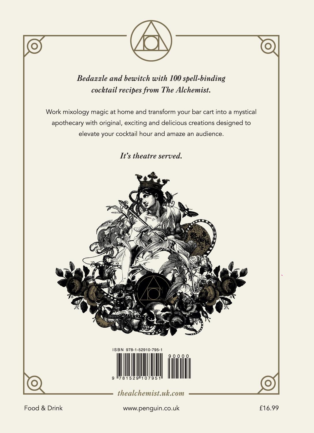Rückseite: 9781529107951 | The Alchemist Cocktail Book: Master the Dark Arts of Mixology | Buch