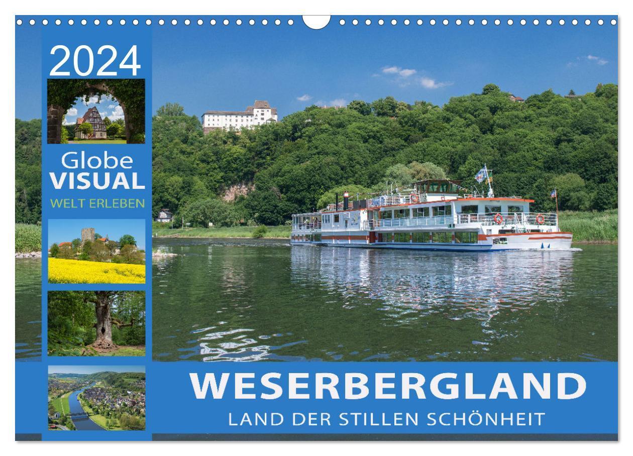 Cover: 9783675609938 | WESERBERGLAND - Land der stillen Schönheit (Wandkalender 2024 DIN...
