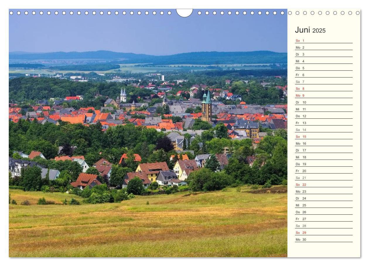 Bild: 9783435524518 | Goslar - Hanse- und Kaiserstadt im Harz (Wandkalender 2025 DIN A3...