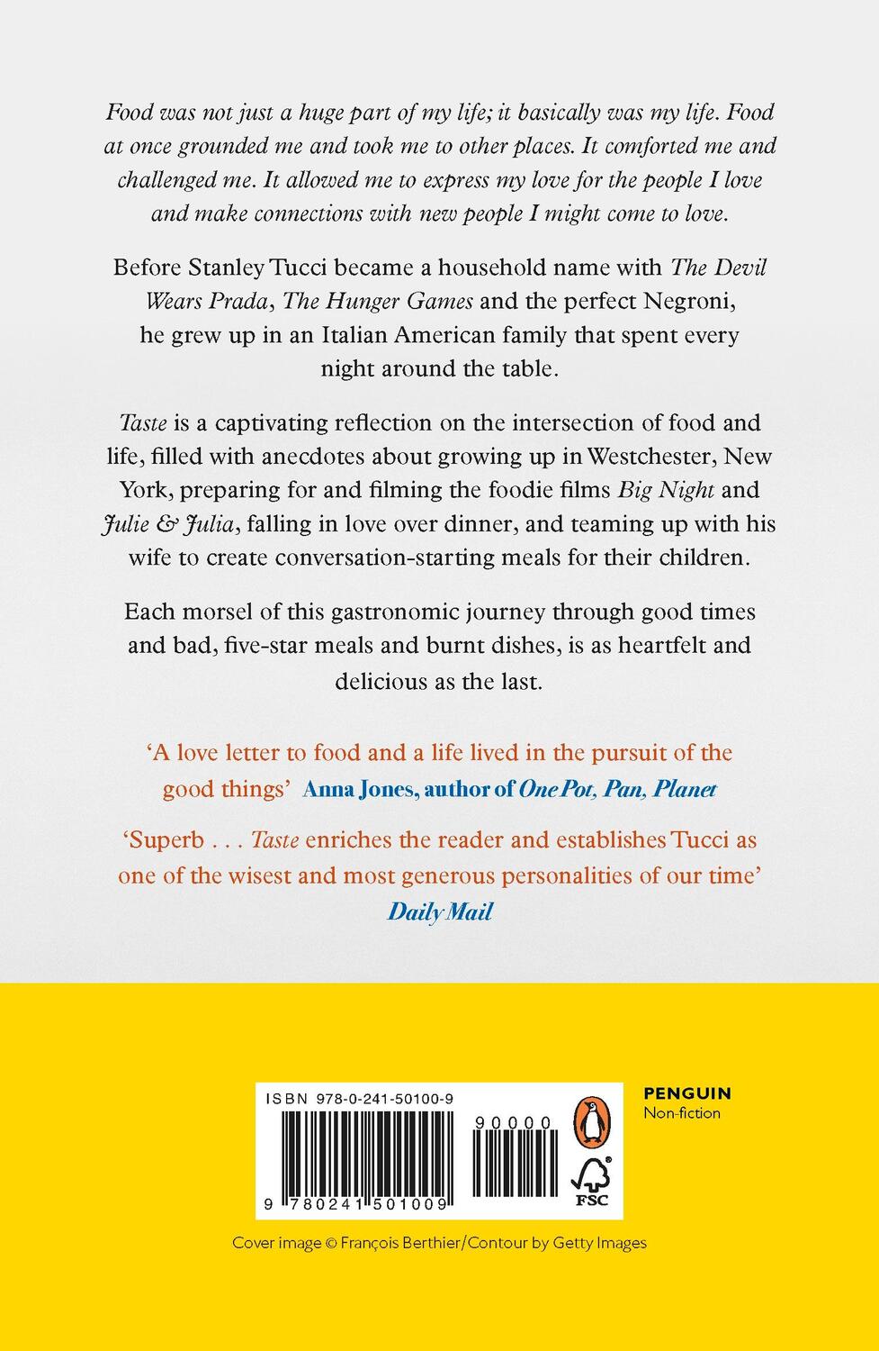Rückseite: 9780241501009 | Taste | My Life Through Food | Stanley Tucci | Taschenbuch | Englisch