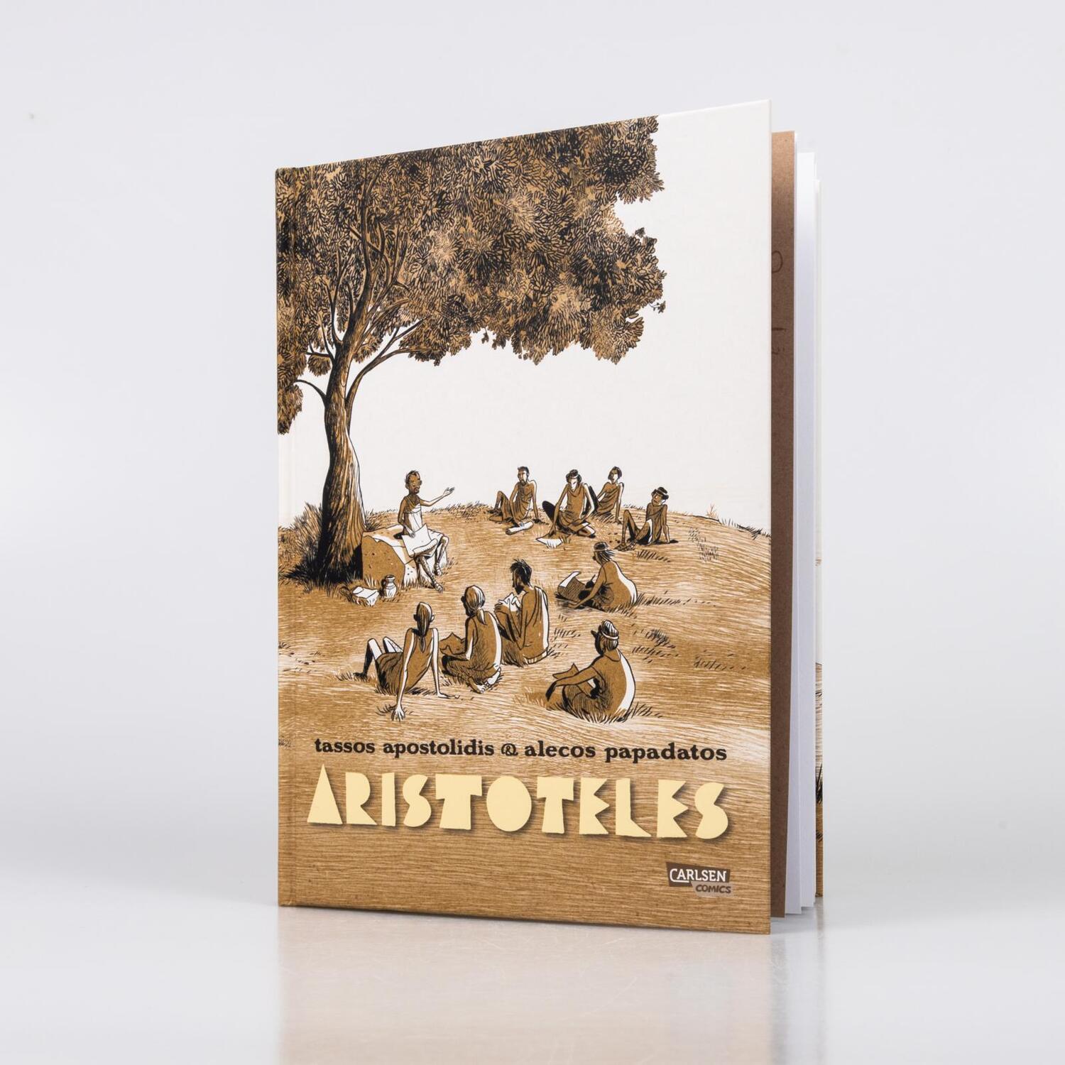 Bild: 9783551778857 | Aristoteles - Die Graphic Novel | Tassos Apostolidis | Buch | 220 S.