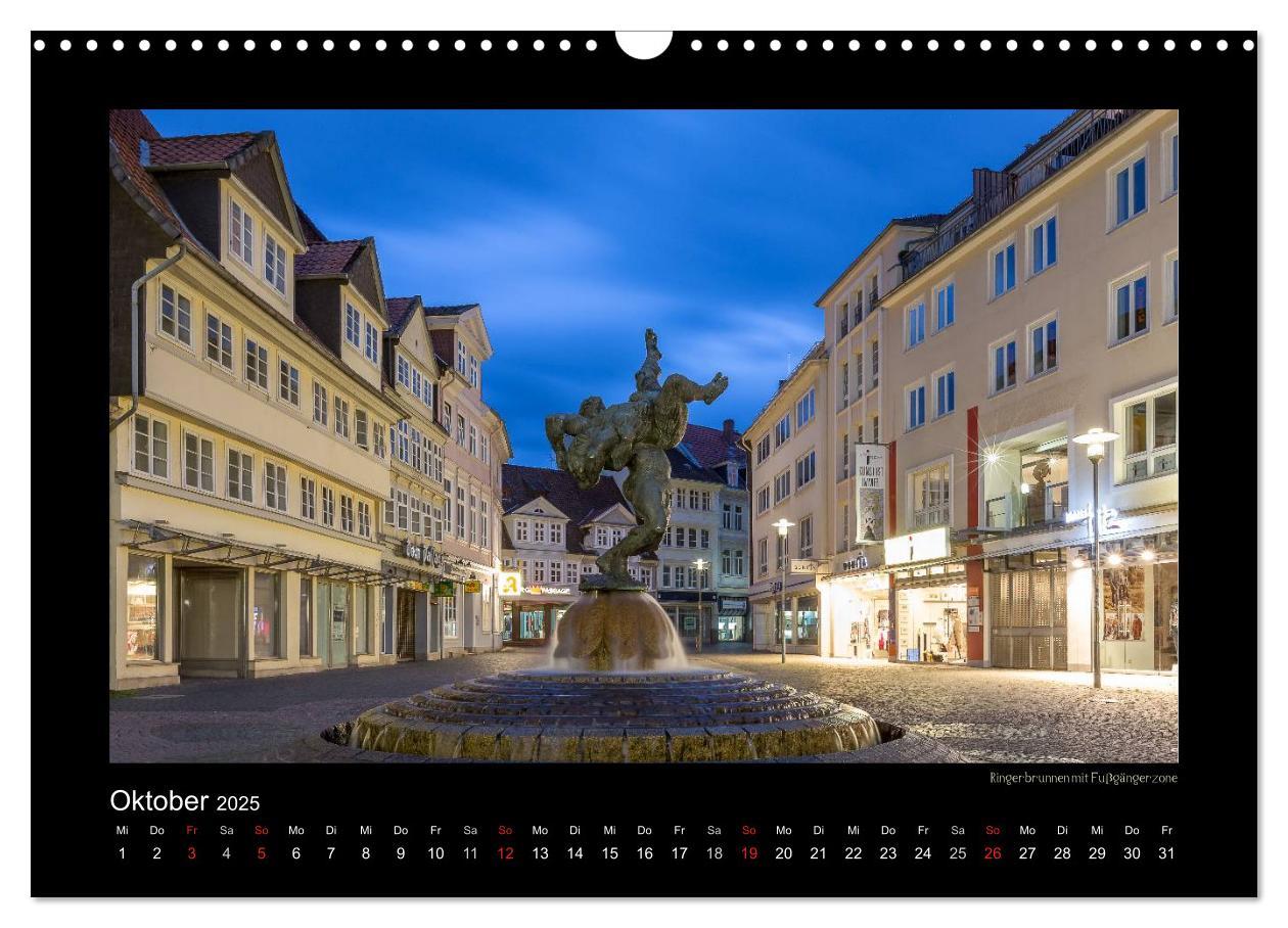 Bild: 9783435681471 | BRAUNSCHWEIG - Abendliche Impressionen (Wandkalender 2025 DIN A3...