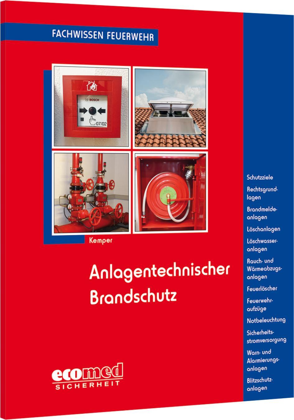 Cover: 9783609695273 | Anlagentechnischer Brandschutz | Hans Kemper | Taschenbuch | 104 S.