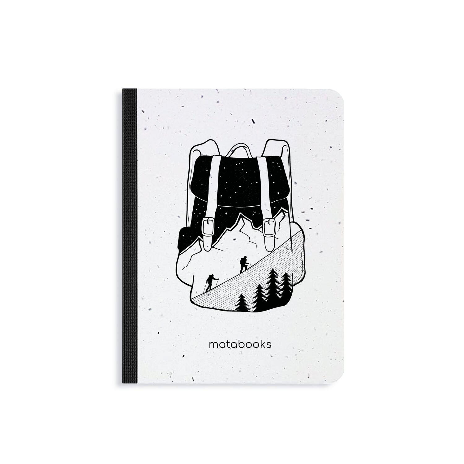 Cover: 4260626412847 | matabooks - Nachhaltige Notizbücher A6 Samenbuch "Backpack" | 102 S.