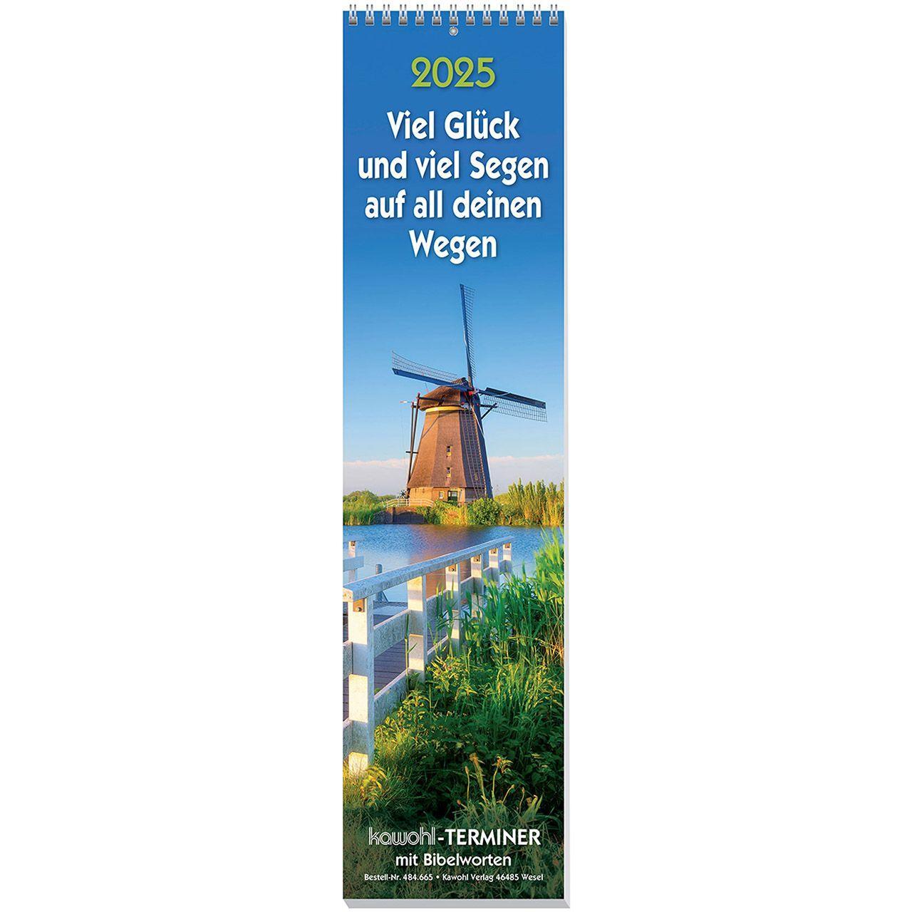 Cover: 9783754866559 | Viel Glück und viel Segen 2025 | Kalender | 15 S. | Deutsch | 2025