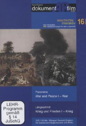Cover: 9783981256482 | Längsschnitt Krieg und Frieden I / Panorama War and Peace I, 1 DVD