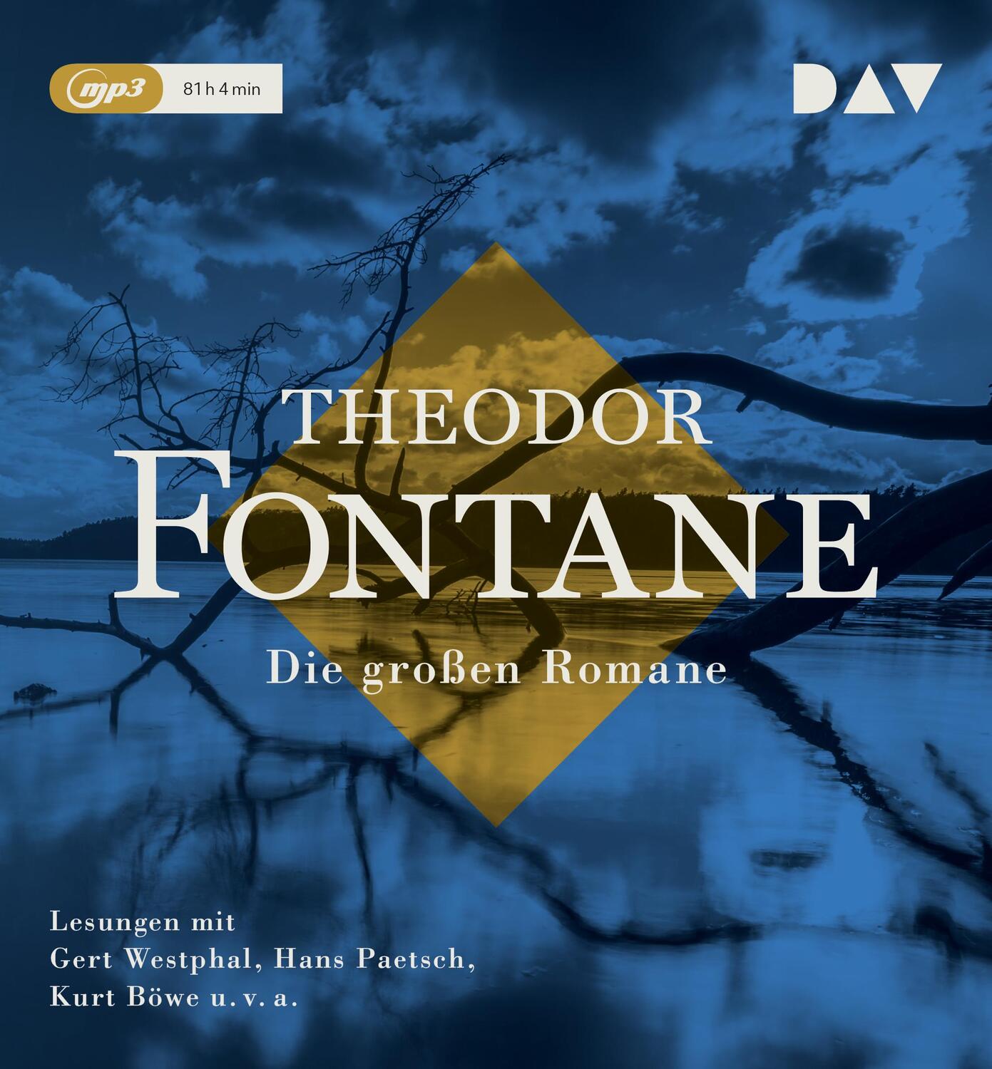 Cover: 9783742409447 | Die großen Romane | Theodor Fontane | MP3 | 14 | Deutsch | 2019
