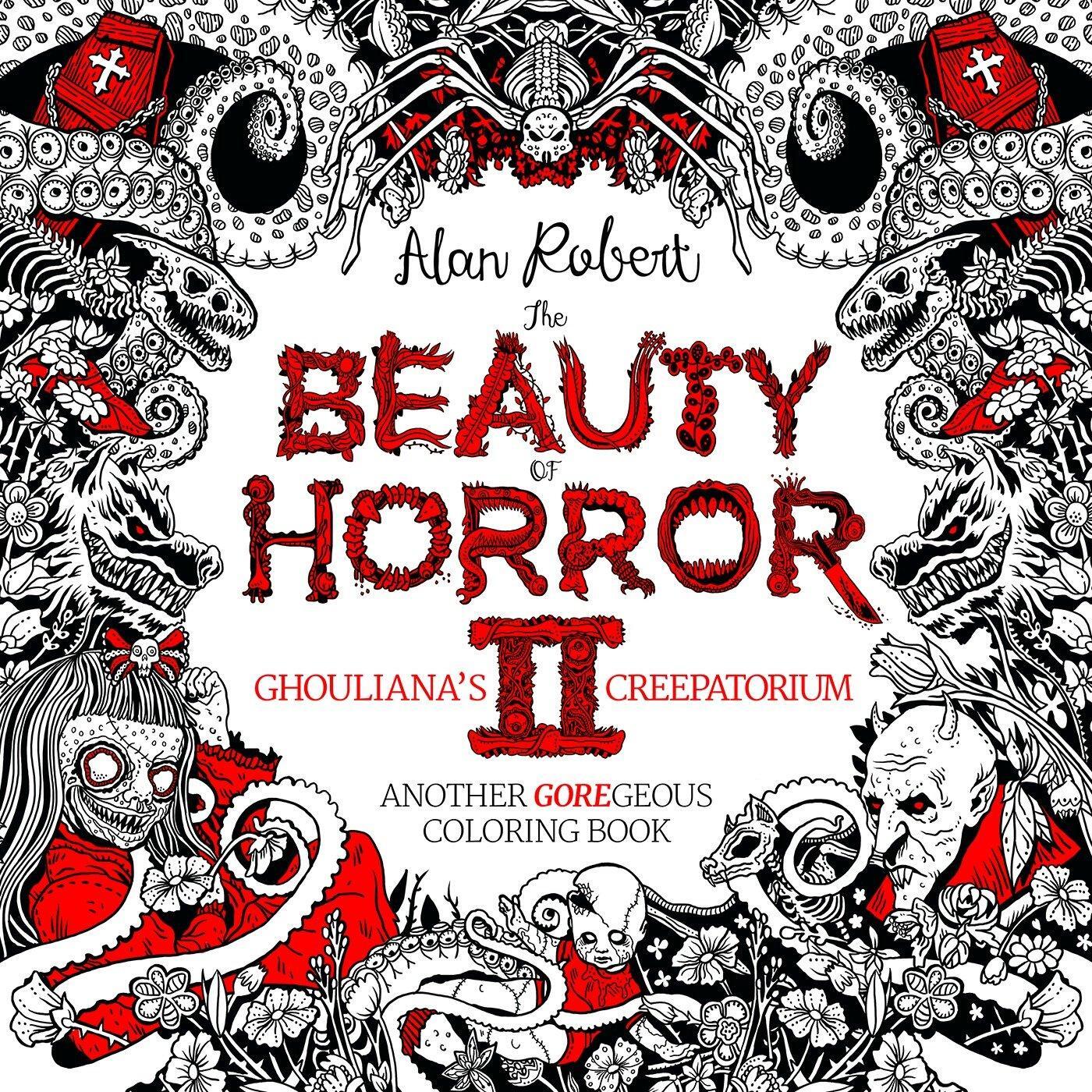 Cover: 9781684050703 | The Beauty of Horror 2: Ghouliana's Creepatorium Coloring Book | Buch