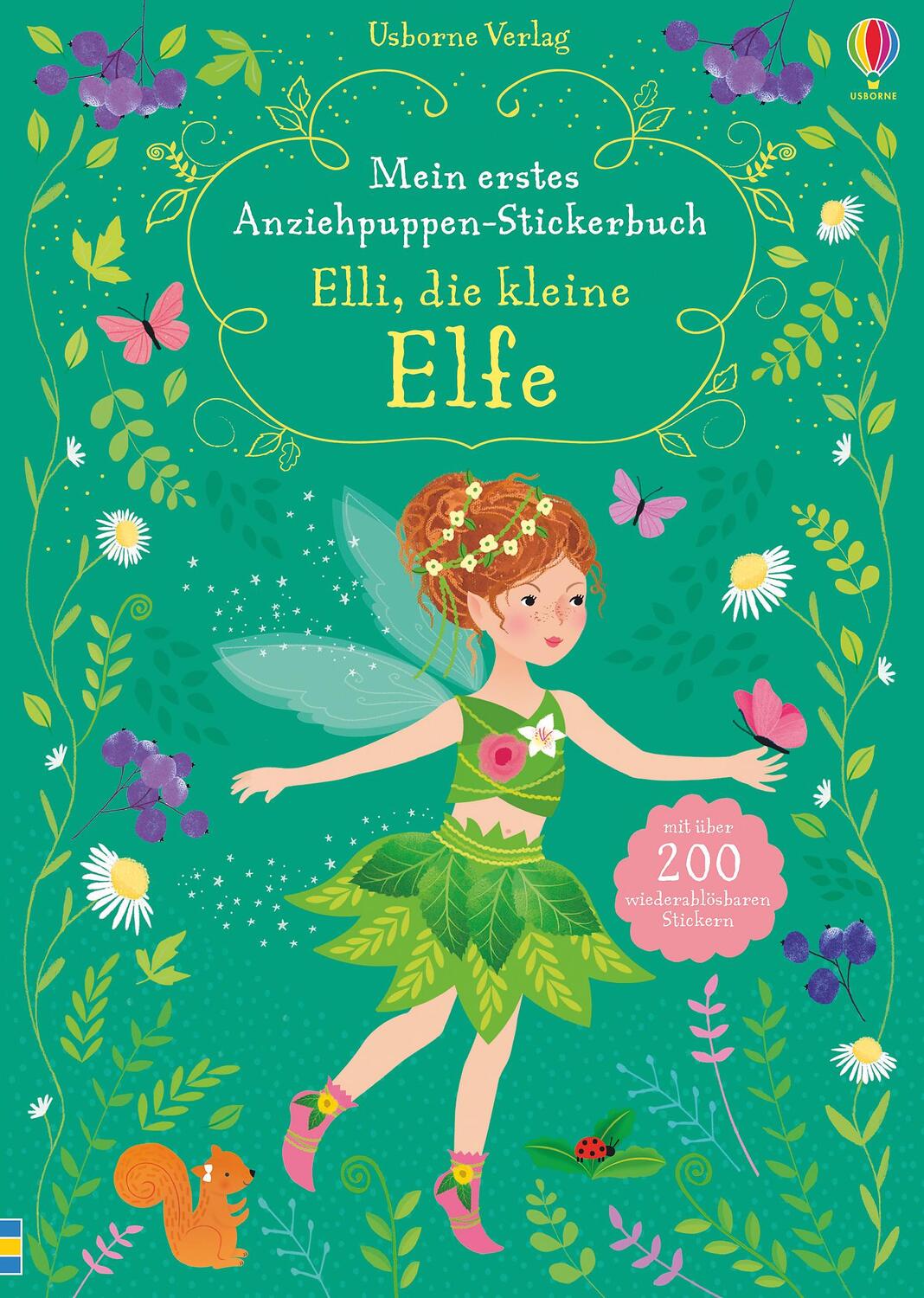 Cover: 9781782327905 | Mein erstes Anziehpuppen-Stickerbuch: Elli, die kleine Elfe | Watt