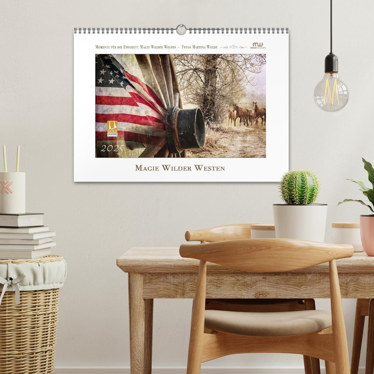 Bild: 9783435088140 | Magie Wilder Westen (Wandkalender 2025 DIN A3 quer), CALVENDO...