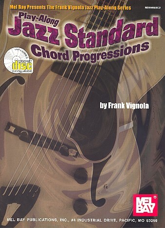 Cover: 9780786693740 | Play-Along Jazz Standard Chord Progressions (Book &amp; Online Audio)