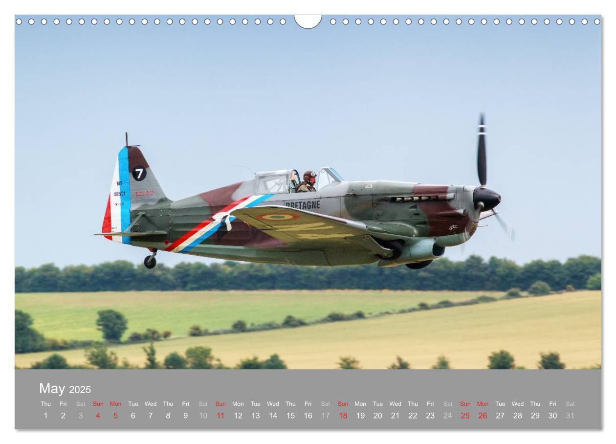 Bild: 9781325964550 | The Flying Legends (Wall Calendar 2025 DIN A3 landscape), CALVENDO...