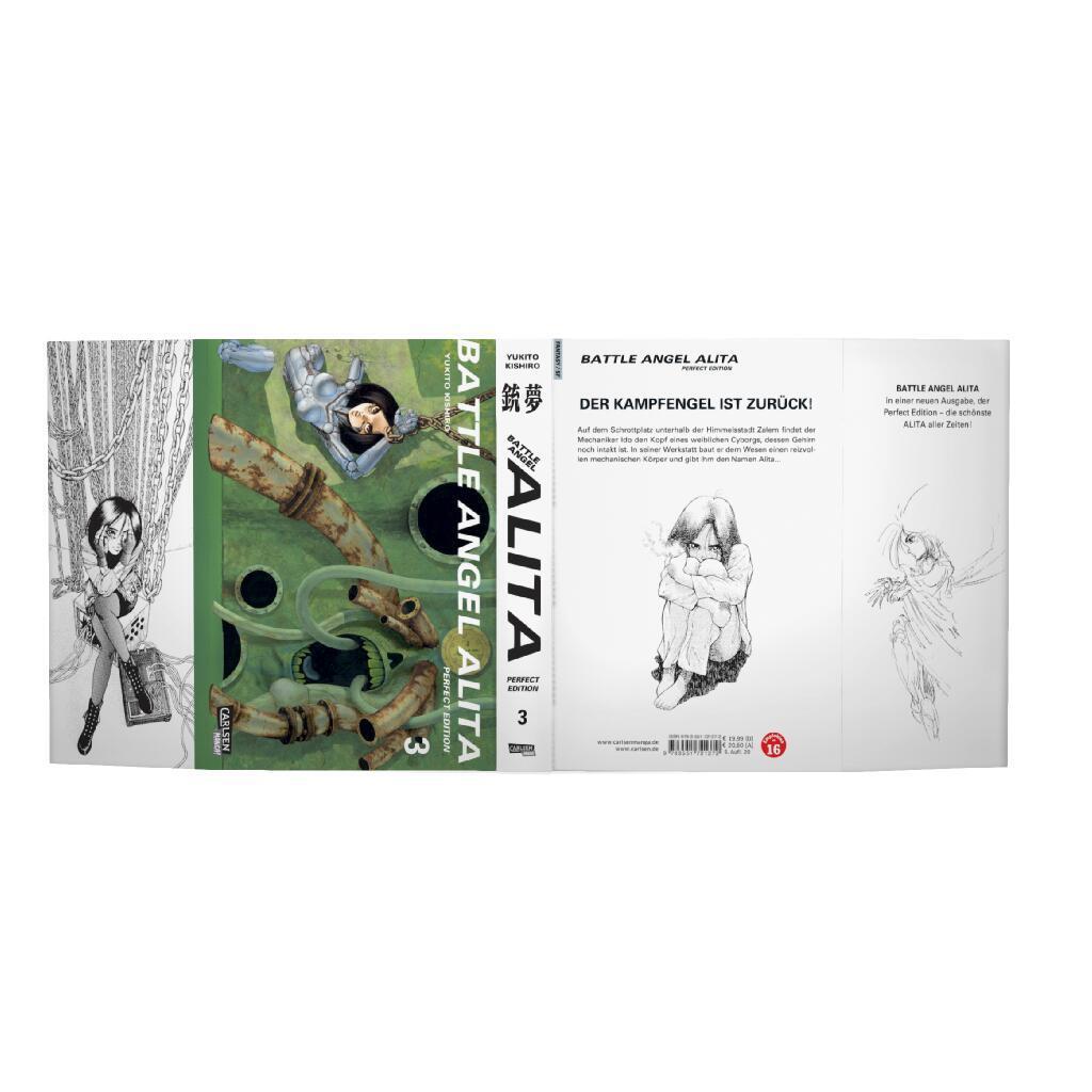 Bild: 9783551721372 | Battle Angel Alita - Perfect Edition 3 | Yukito Kishiro | Taschenbuch