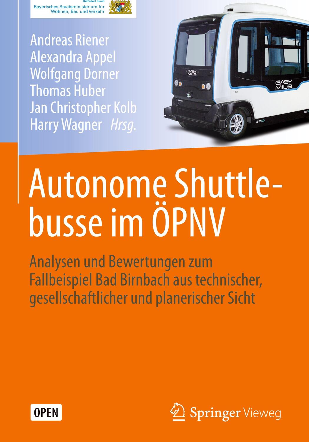 Cover: 9783662594056 | Autonome Shuttlebusse im ÖPNV | Andreas Riener (u. a.) | Buch | 2019