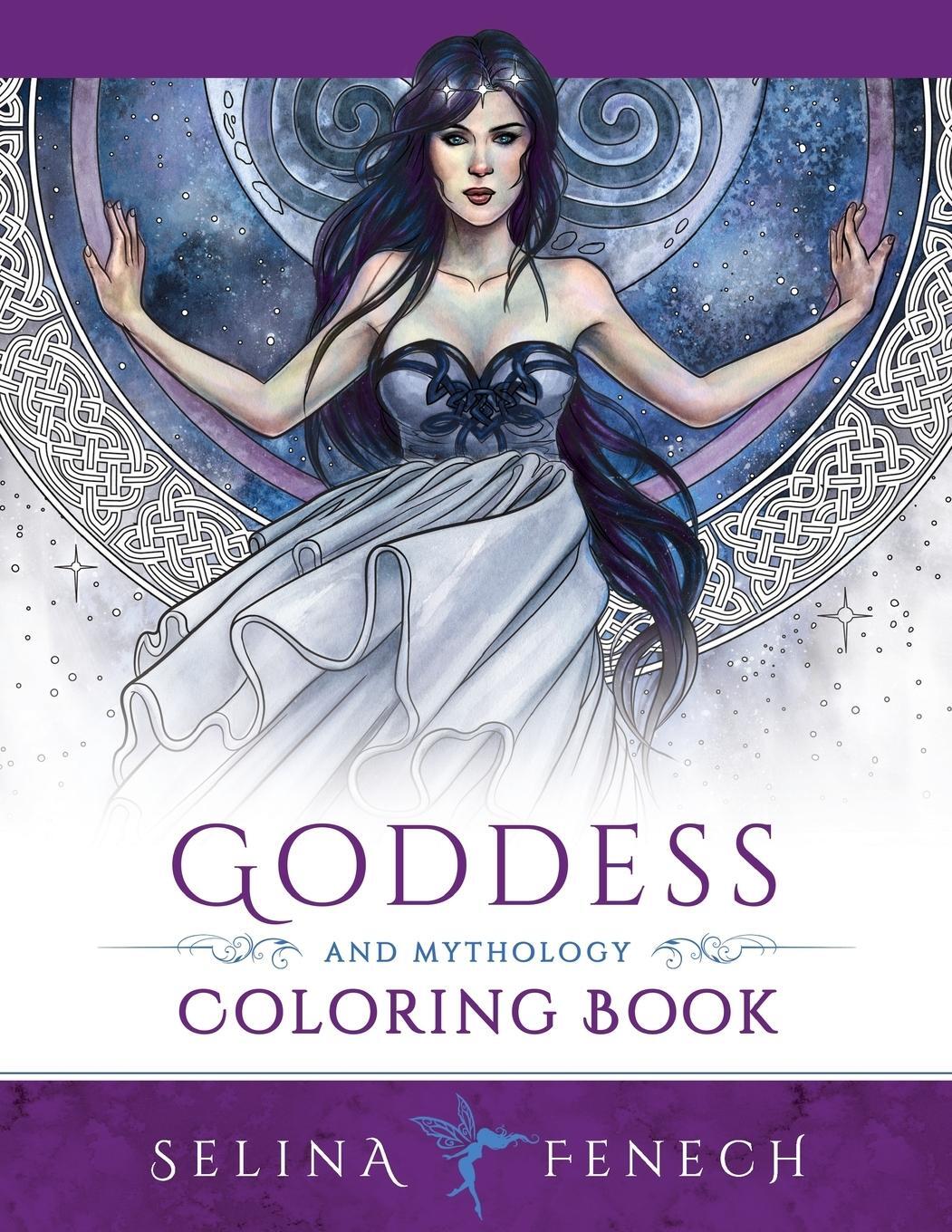 Cover: 9780994585226 | Goddess and Mythology Coloring Book | Selina Fenech | Taschenbuch