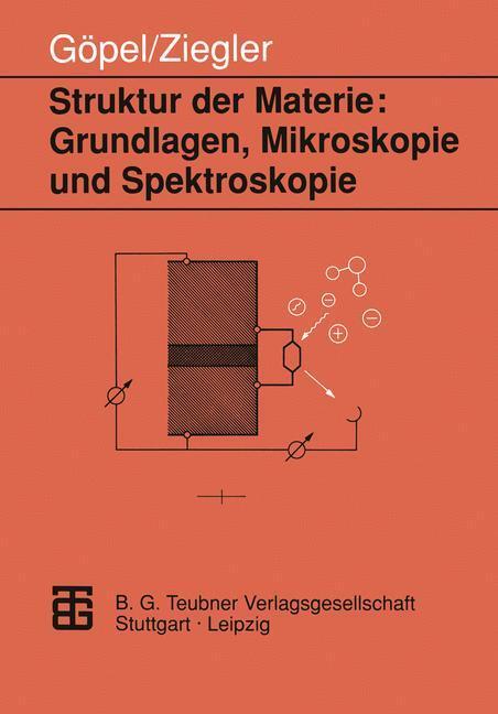 Cover: 9783815421109 | Struktur der Materie: Grundlagen, Mikroskopie und Spektroskopie | Buch