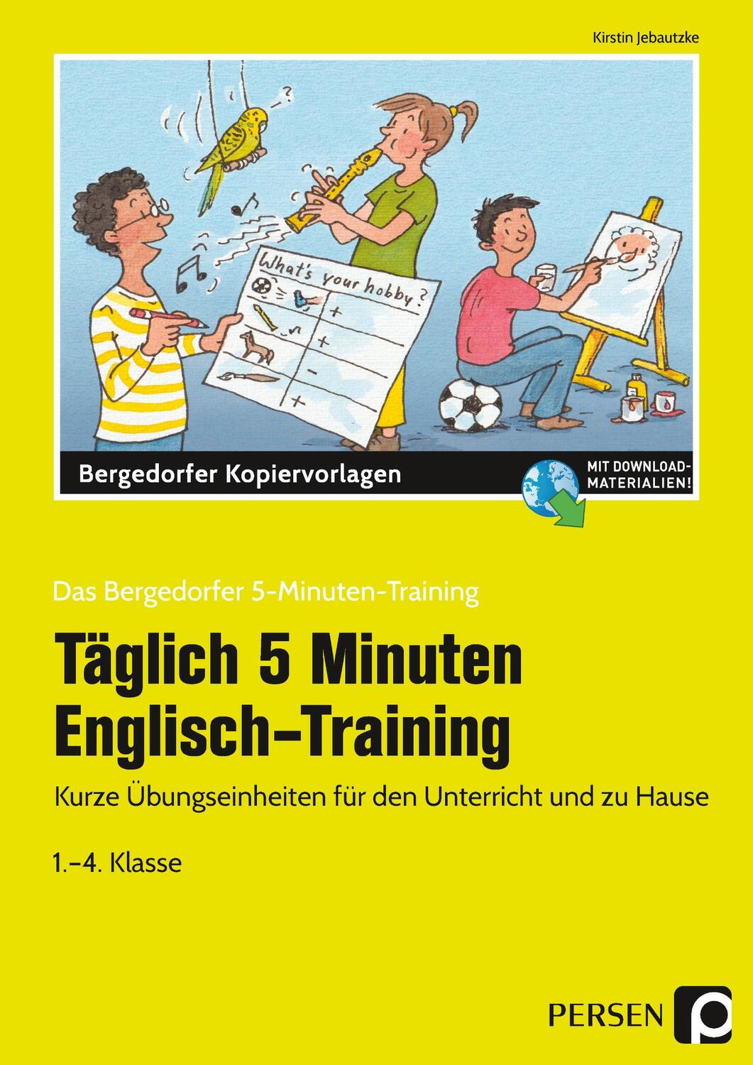 Cover: 9783403206095 | Täglich 5 Minuten Englisch-Training | Kirstin Jebautzke | Bundle