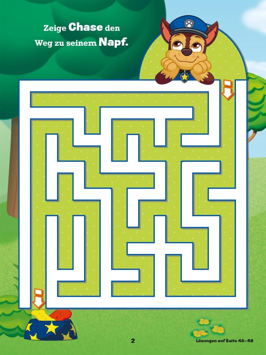 Bild: 9783845121581 | PAW Patrol Kindergartenheft: PAWtastische Labyrinthe | Taschenbuch