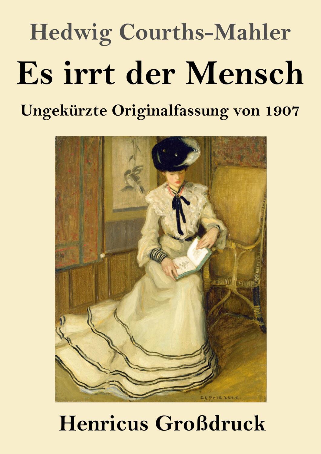 Cover: 9783847854357 | Es irrt der Mensch (Großdruck) | Ungekürzte Originalfassung von 1907