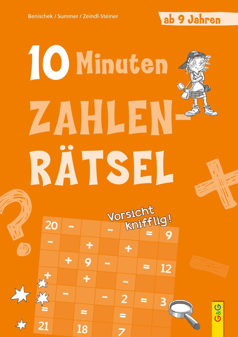 Cover: 9783707424041 | 10-Minuten-Zahlenrätsel ab 9 Jahren | Isabella Benischek (u. a.)