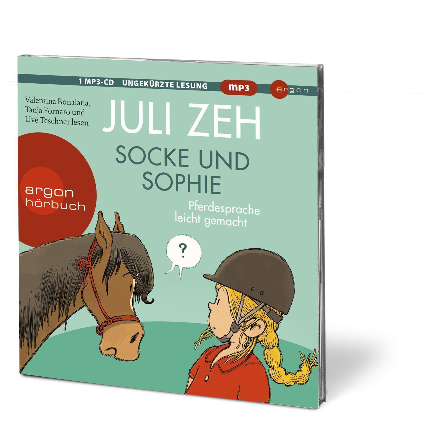 Bild: 9783839842508 | Socke und Sophie | Pferdesprache leicht gemacht | Juli Zeh | MP3