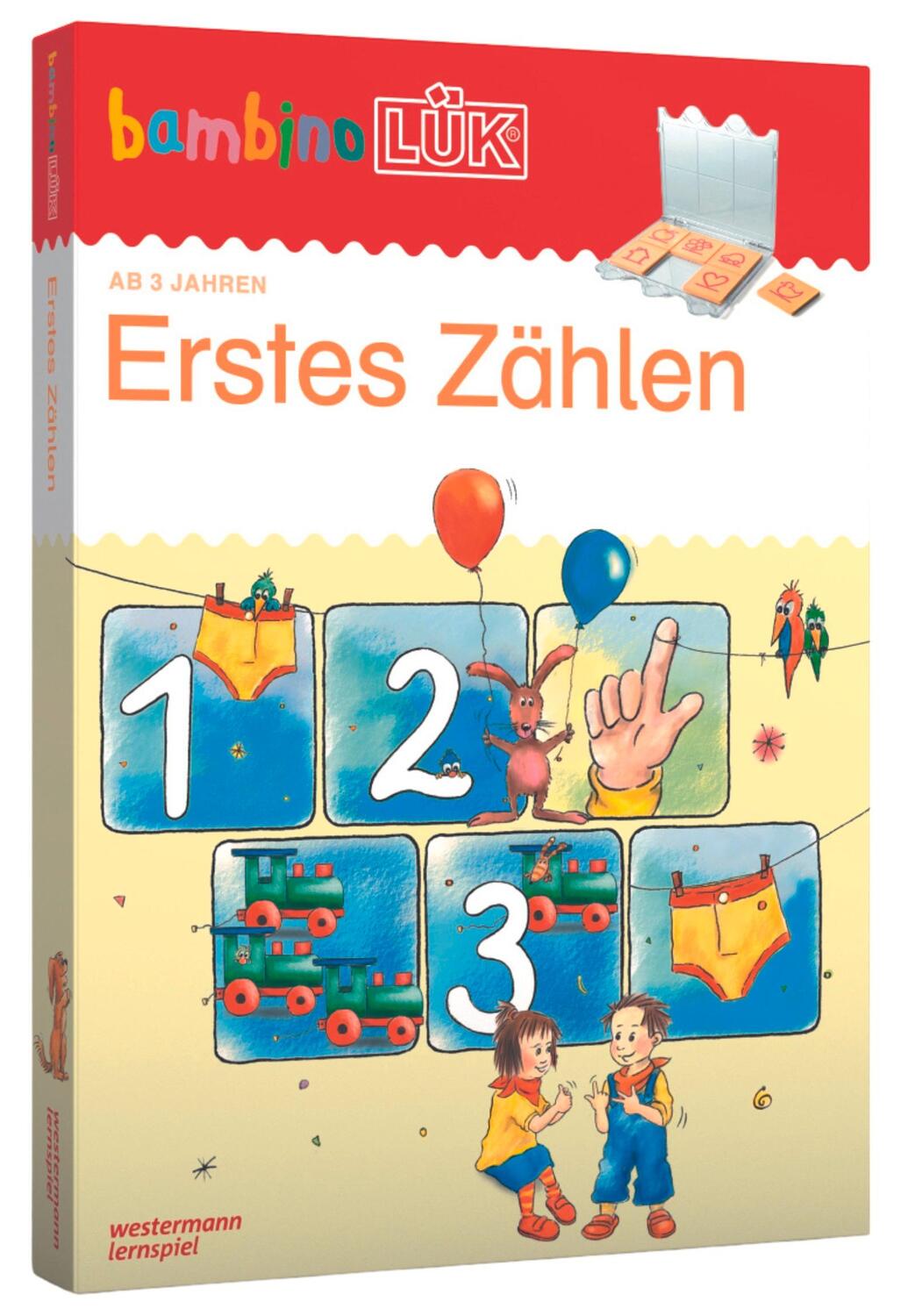 Cover: 9783837775402 | bambinoLÜK-Set. Erstes Zählen | Michael Junga | Box | bambino LÜK-Sets