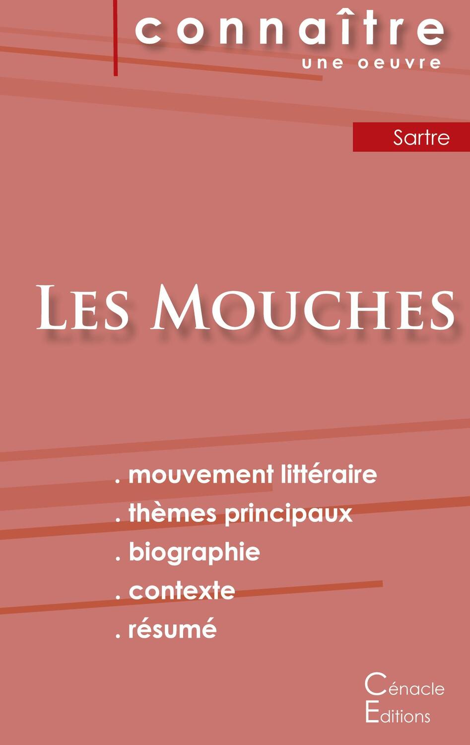 Cover: 9782367888835 | Fiche de lecture Les Mouches de Jean-Paul Sartre (Analyse...