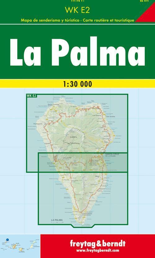 Rückseite: 9783707903461 | La Palma 1 : 30 000. Wander- und Freizeitkarte | (Land-)Karte | 2019