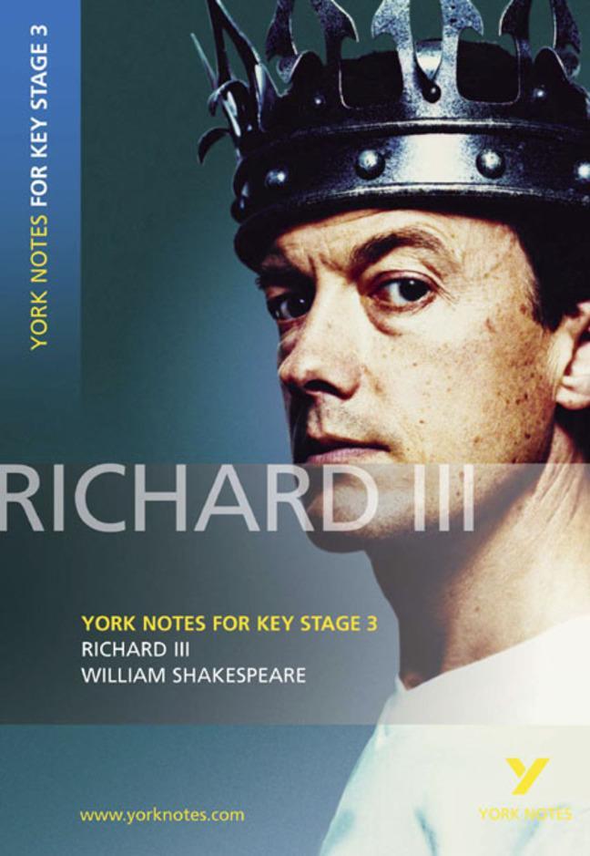Cover: 9781405856461 | York Notes for KS3 Shakespeare: Richard III | William Shakespeare