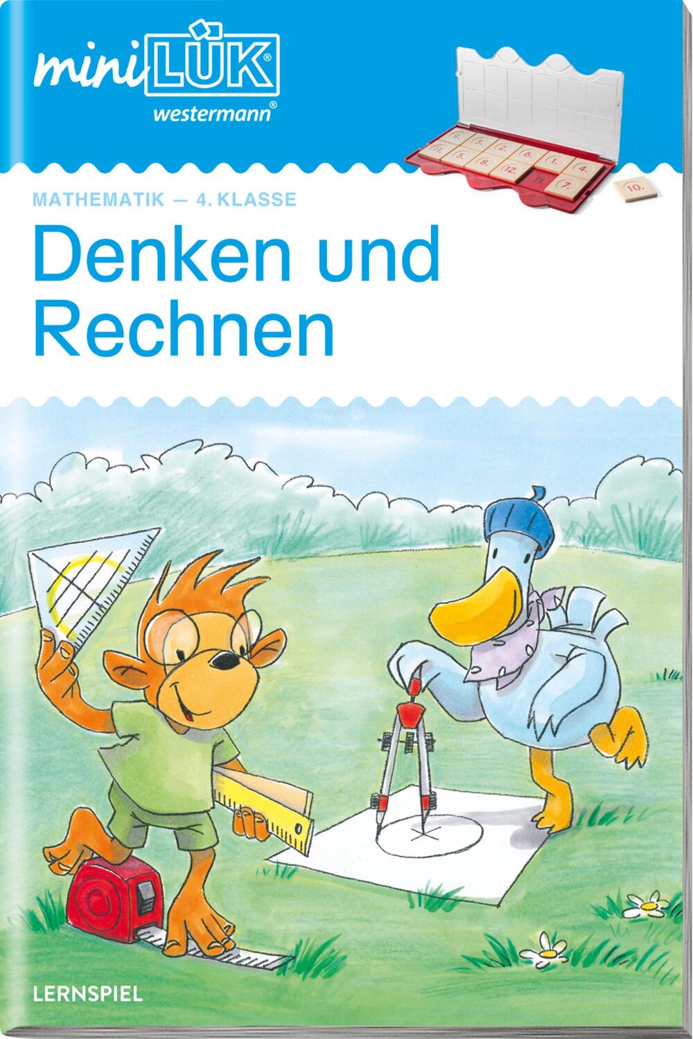 Cover: 9783837742756 | miniLÜK. Denken und Rechnen 4 | Broschüre | mini LÜK / Mathematik