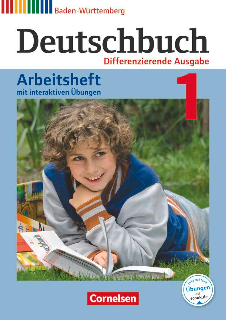 Cover: 9783060673704 | Deutschbuch Band 1: 5. Schuljahr zum Bildungsplan 2016. Realschule...