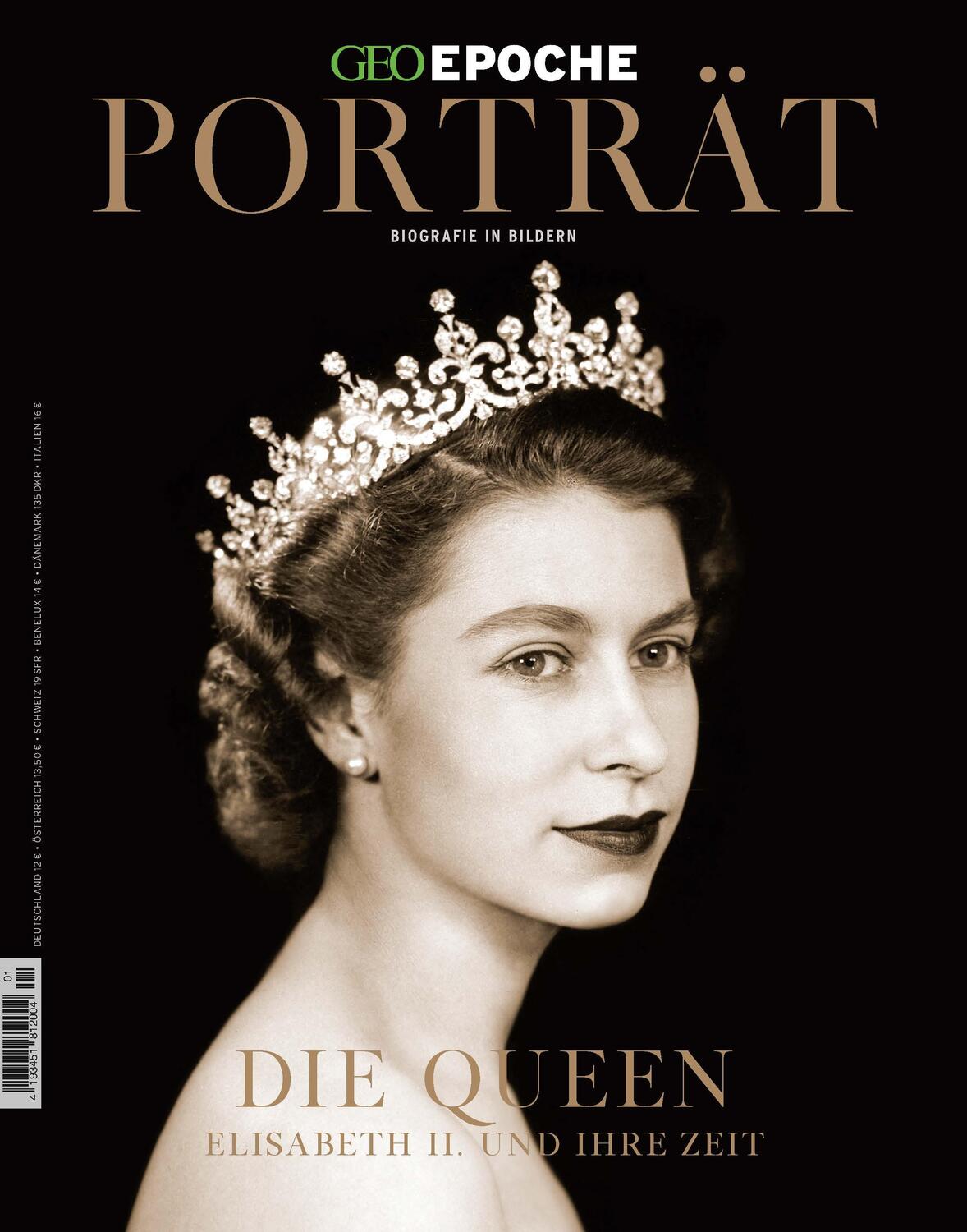 Cover: 9783652012508 | GEO Epoche Porträt 1/2022 - Die Queen | Biografie in Bildern | 130 S.