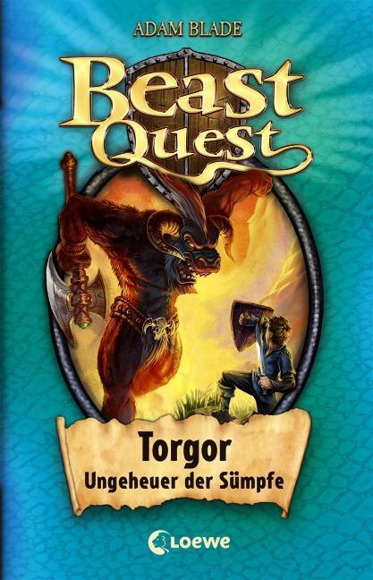 Cover: 9783785570845 | Beast Quest 13. Torgor, Ungeheuer der Sümpfe | Adam Blade | Buch