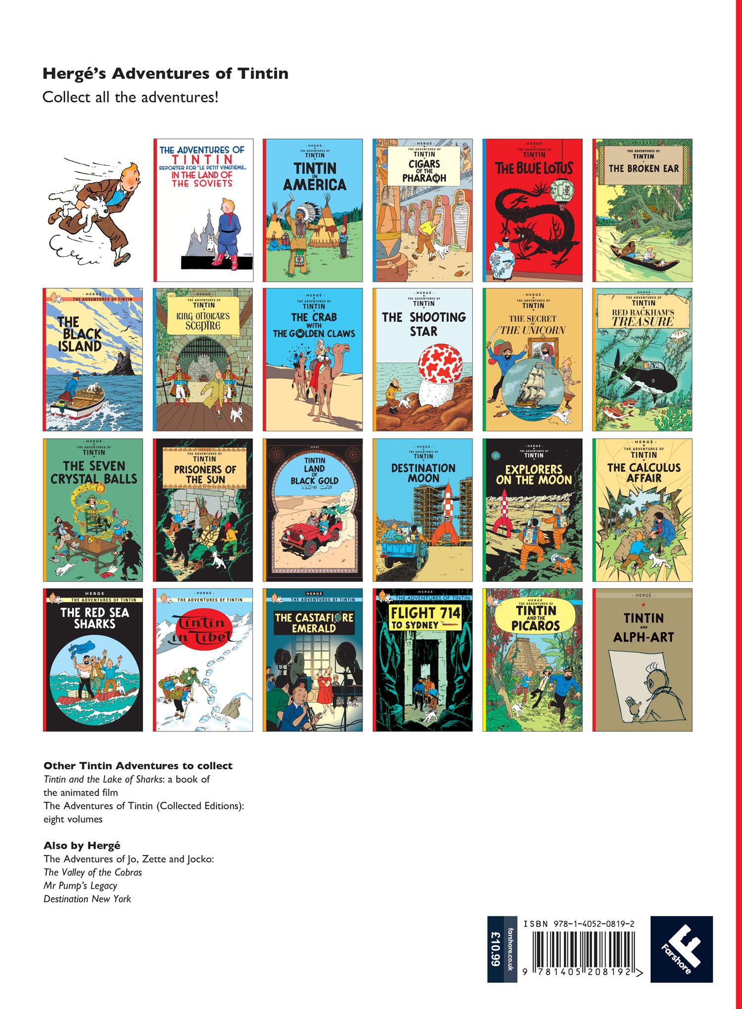 Rückseite: 9781405208192 | Tintin in Tibet | Herge | Buch | Gebunden | Englisch | 2008