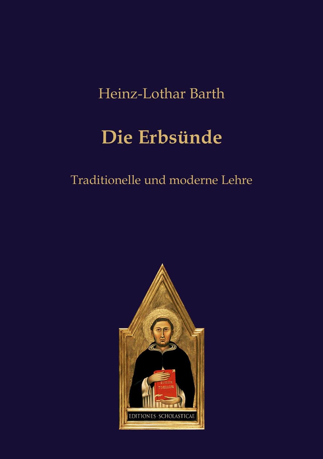 Cover: 9783868382501 | Die Erbsünde | Traditionelle und moderne Lehre | Heinz-Lothar Barth