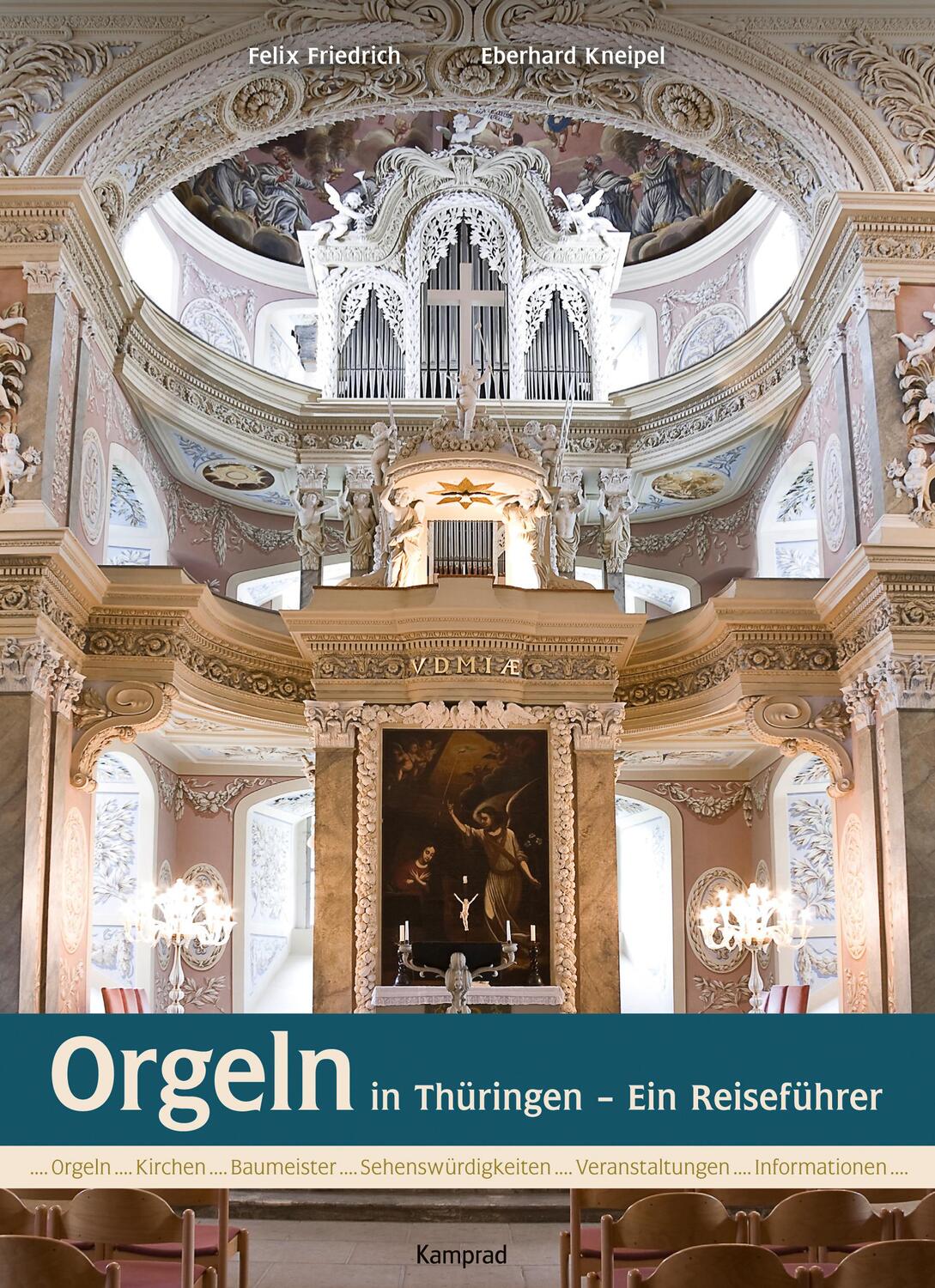 Cover: 9783930550678 | Orgeln in Thüringen | Ein Reiseführer | Felix Friedrich (u. a.) | Buch